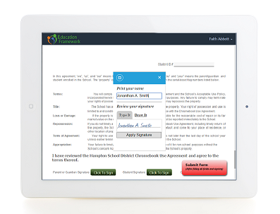 paperless forms and electronic signatures